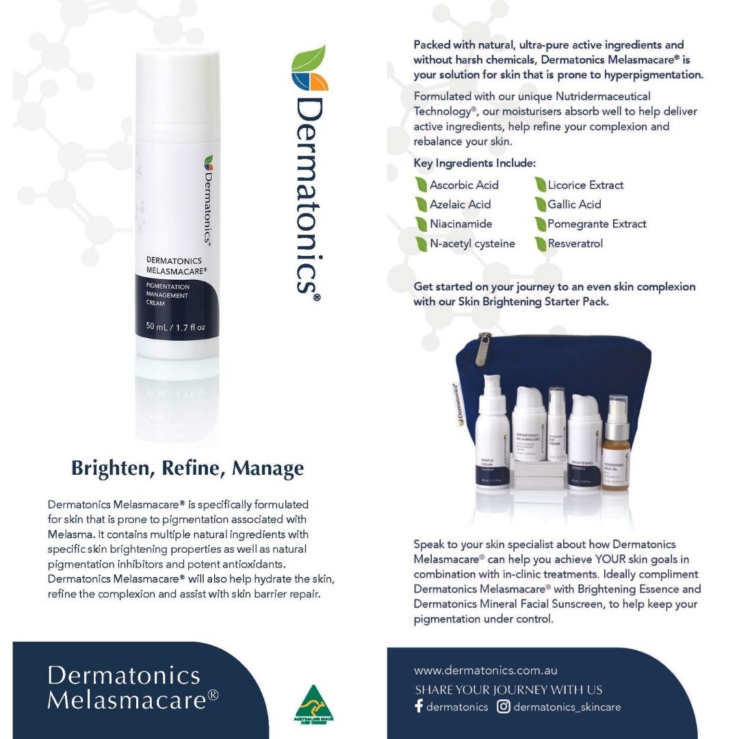 Dermatonics Melasmacare DL Flyer