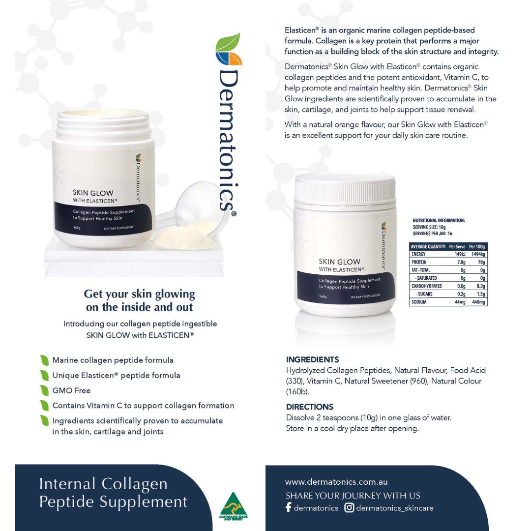 Skin Glow with Elasticen DL Flyer