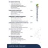Starter Pack price list A5